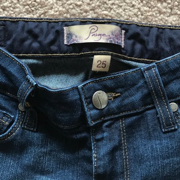Paige Roxie Capri Jeans, Sz 25 - Picture 3 of 6